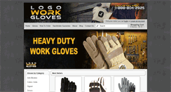Desktop Screenshot of logoworkgloves.com